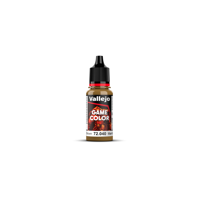 Vallejo Leather Brown 18 ml - Game Color
