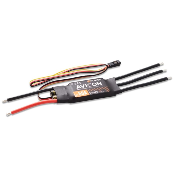 D-Power AVICON 50A S-BEC Brushless Regler