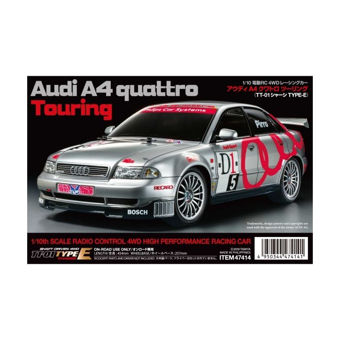 Tamiya 1:10 RC Audi A4 Quattro Touring TT-01E