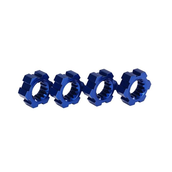 koop Wieldrager aluminium blauw (4) by Traxxas for only € 24,95 in TRX 7000 tot 7999 at Bliek Modelbouw, Bliek Modelbouw. Beschikbaar