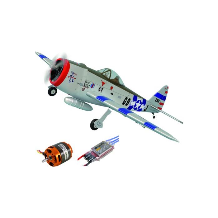 Phoenix P-47 Thunderbolt incl. BL Motor & Regler - 164 cm