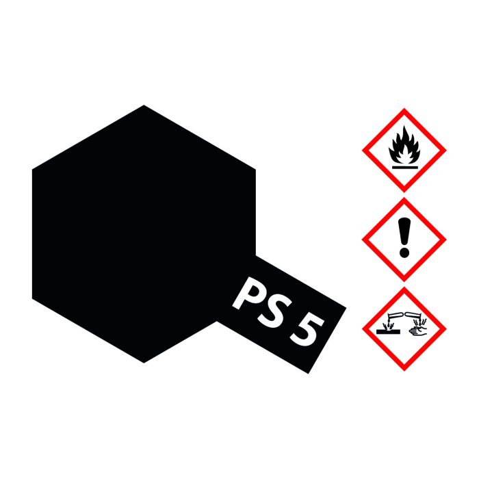 PS-5 Schwarz Polycarbonat 100
