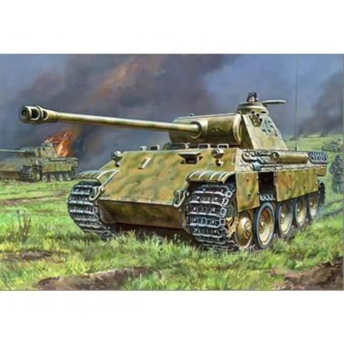 1:100 Panther Ausf.A German Tank WWII