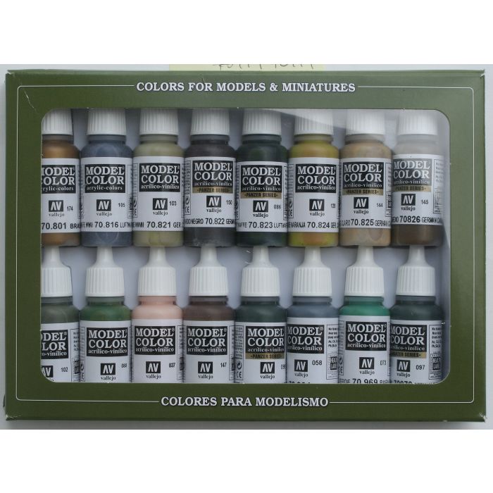 Model Color Set 14: WWII German Camouflage (16)