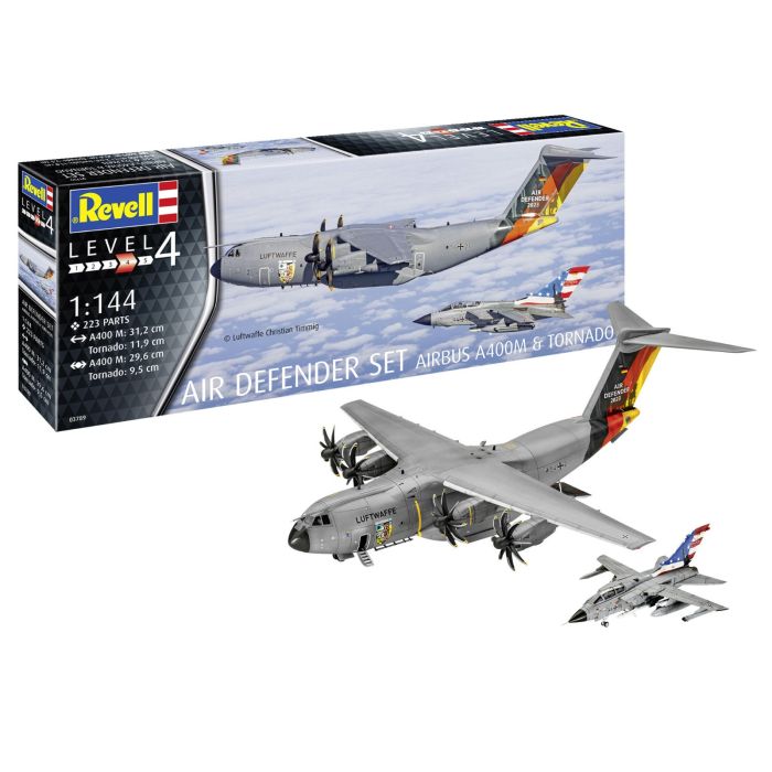  Air Defender Set (Airbus A400M & Tornado) Revell modelbouwpakket