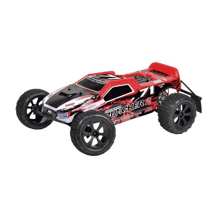 T2M Pirate Puncher 2 Brushed 1:10 RC auto Elektro Monstertruck Achterwielaandrijving RTR 2,4 GHz