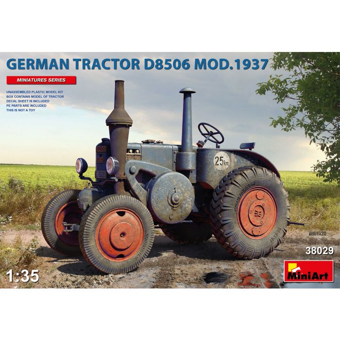 GERMAN TRACTOR D8506 MOD. 1937