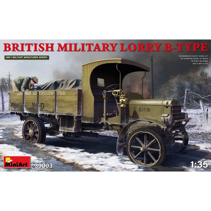 BRITISH MILITARY LORRY B-TYPE 1:35 (1/20) *