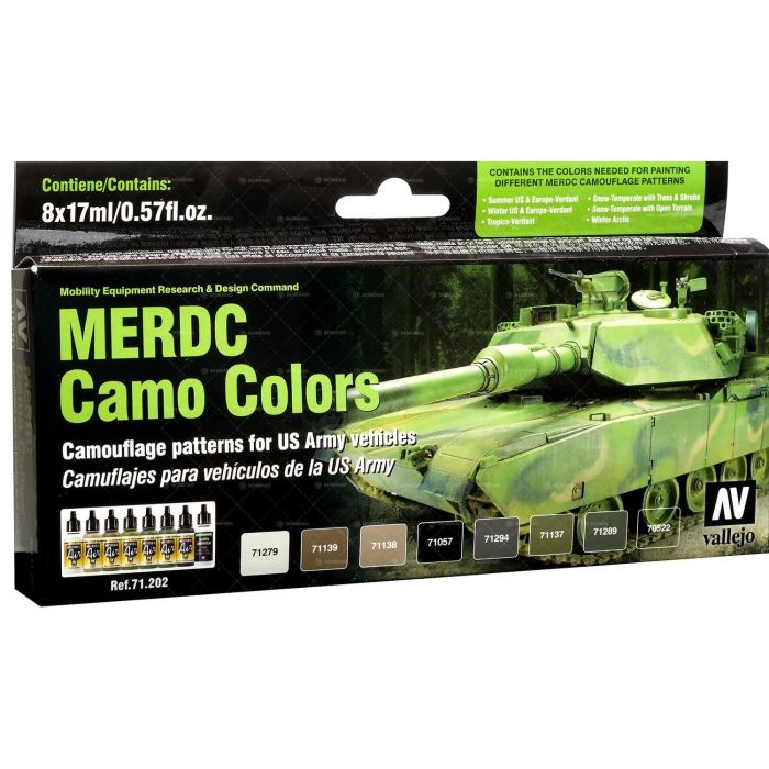 Model Air: Model Air Set MERDC Camo Colors (8)