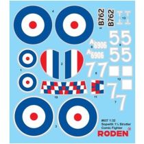 Roden: Sopwith 1 1/2 Strutter Comic Fighter in 1:32