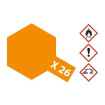 X-26 Klar-Orange glänzend 23m