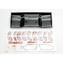 koop Exo-carbon achtervleugel met sticker by Traxxas for only € 22,95 in TRX 5300 tot 5499 at Bliek Modelbouw, Bliek Modelbouw. Beschikbaar