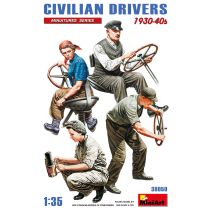 Miniart 1/35 CIVILIAN DRIVERS 1930-40S