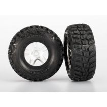 Tires & Wheels Kumho/S-Spoke Chrome-Black (14mm) (2)