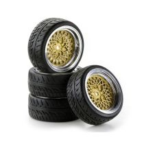 1:10 SC-Wheel Classic Style ch/gold (4)