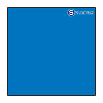 2m Solarfilm Standard  Lux blu