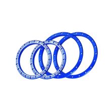 Reifen-Beadlock-Ringe 4.3 7075-T6 Alu außen/innen blau