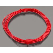 WIRE, 60", 24 AWG, RED