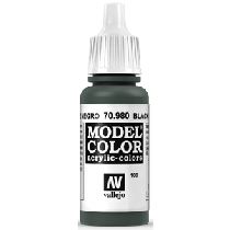 Model Color 100 Tannengrün Dunkel (Black Green) (980)