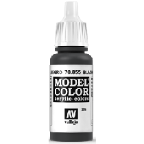 Model Color 205 Lasurschwarz (Black Glaze) (855)