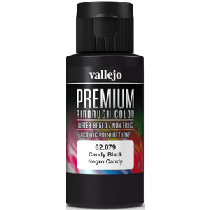 Vallejo Premium: Candy Black (Polyu.) (60ml)