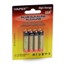 Plus Alkaline batteries AAA 4