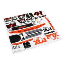 koop TRX8515, sticker, onbeperkte woestijnracer, Fox-editie by Traxxas for only € 19,95 in TRX 8500 tot 8999 at Bliek Modelbouw, Bliek Modelbouw. Beschikbaar