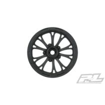 ProLine Pomona Drag Spec 2.2 schwarz 2WD Vorder-Felge (2)