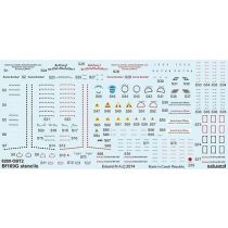 Eduard Accessories: Bf 109G stencils for Eduard in 1:48 