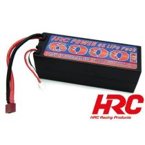 Battery - LiPo 4S - 14.8V 6000mAh 65C/110C - Hard Case - Ultra-T