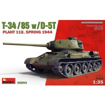 T-34/85 W/D-5T PLANT 112. SPRING 1944