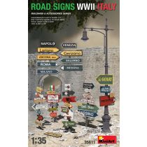 ROAD SIGNS WWII ITALY