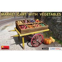 MARKET CART WITH VEGETABLES 1/35 