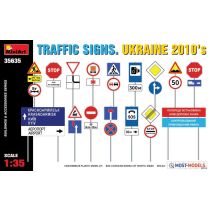 TRAFFIC SIGNS UKRAINE 2010 1/35 