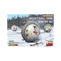 SOVIET BALL TANK WITH WINTER SKI INTERIOR KIT