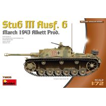 Miniart 1/72 STUG III AUSF. G MARCH 1943 ALKETT PROD.