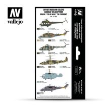 Model Air: Model Air Set Soviet / Russian colors Combat Helicopters (8)