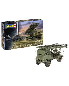 W.O.T. 8 BM-13-16 Katyusha/Cargo Revell modelbouwpakket