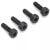 Screws - 2mm x 6 Socket Head Cap Screws (4 pcs per package)