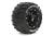 LOUISE, LT3310SBH, MFT MT-CYCLONE bead-lock velg zwart 1/2 offset