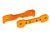 koop Draagarmhouder vooraan 6061-T6 aluminium oranje by Traxxas for only € 16,95 in TRX 9000 tot 9999 at Bliek Modelbouw, Bliek Modelbouw. Beschikbaar