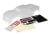 Maxx V1 body helder met raammaskers en stickers
