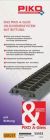 PIKO A-track w roadbed, Transition track to ROCO** GeoLine  prijs per stuk