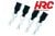 koop Body Clips - 1/10 - short - small head w/ rubber grip (10pcs) by HRC Racing for only € 4,99 in HRC Racing at Bliek Modelbouw, Bliek Modelbouw. Beschikbaar