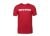 T-shirt rood/Traxxas logo wit XXXXL