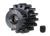 Motorrondsel 15T gehard staal voor 5 mm as (Module 1)