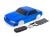 Carrosserie Ford Mustang Fox blauw met aanbouwdelen