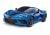 SLVR TRAXXAS 4Tec 3.0 Corvette C8 blue 1/9 sports car RTR