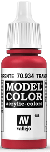 Model Color 186 Transparent Rot (Transparent Red) (934)