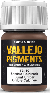 Vallejo Pigment Burnt Umber 30ml